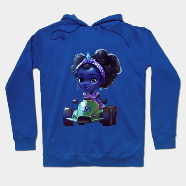 Go Kart Princess Hoodie by RATED-BLACK